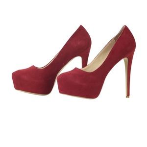 Elegant Red High Heels